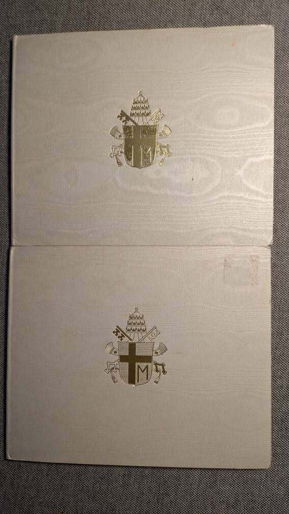 Vaticano. Giovanni Paolo II. Serie divisionale 1979-1980 (2 set) (Senza prezzo di riserva) #1.0