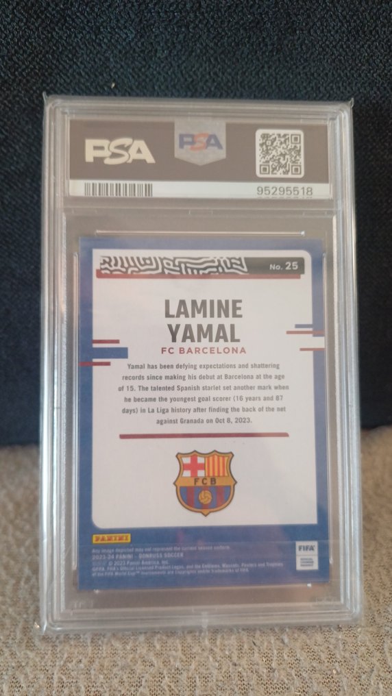 2023/24 帕尼尼 Donruss FIFA Lamine Yamal 25 新秀卡 - 1 Card - 全新（M） #1.0