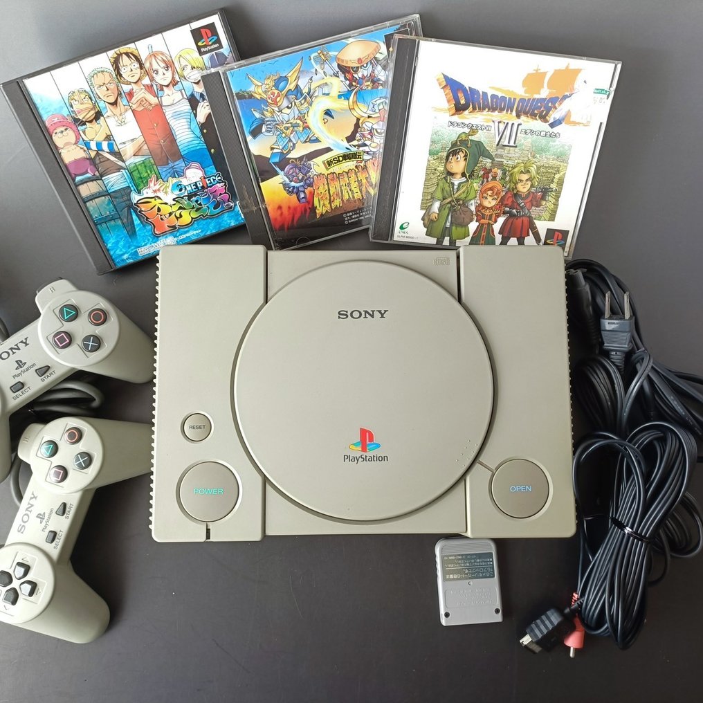 Sony - Playstation 1 (PS1) - (Japanese) Bundle with Games - Video game console + games #1.0
