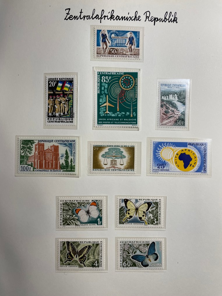 República Centroafricana 1959/1965 - Amplia colección /MNH #3.2