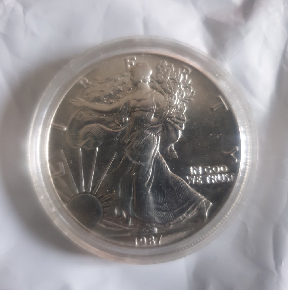 Verenigde Staten. 1 Dollar 1987  (Zonder minimumprijs) #1.0