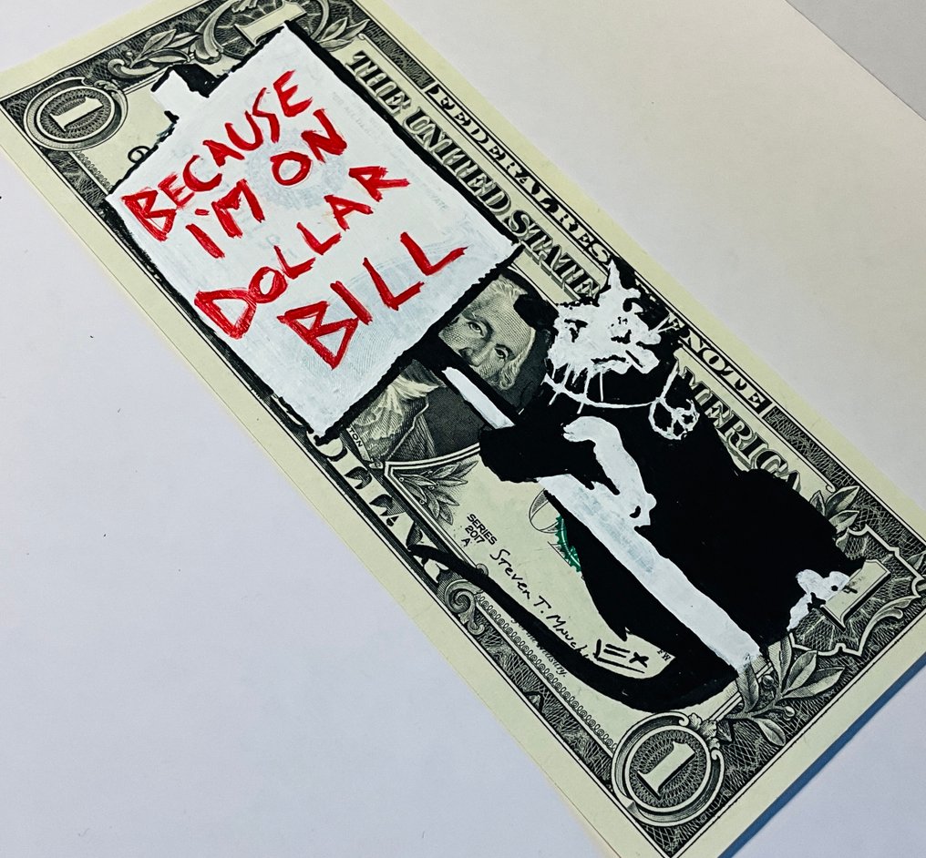 Lex (1979) - Banksy Rat “Because I’m On Dollar Bill” #4.3