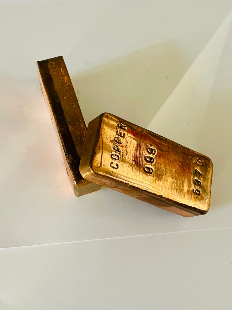 1083 grams .999 - copper  (Sem preço de reserva) #3.2