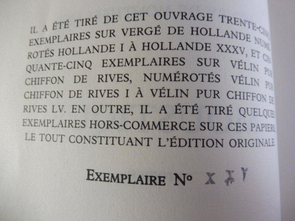 Henry de Montherlant - Moustique [1/35 sur Hollande] - 1986 #2.1