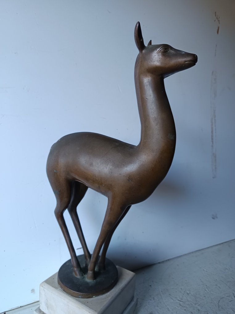 Skulptur, Cerbiatto - 39 cm - Brons #3.2