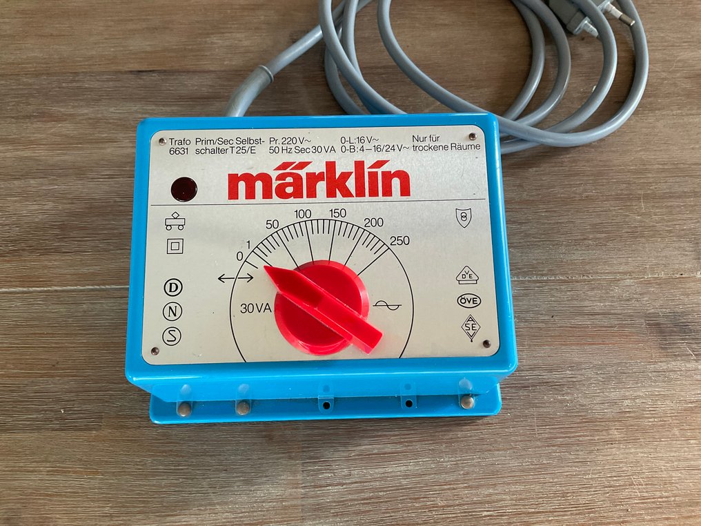 Märklin H0 - 6631, 6671, 6604, 604017 - Styreenhed til modeleltog (4) - Transformator 16 en 30VA, Delta-control en Ontstoorprint. #1.0
