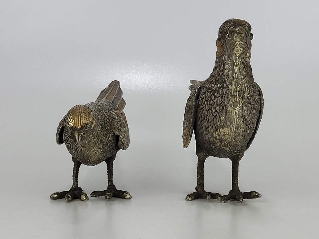 Figurine - Pheasant Sculptures (2) - Laiton #2.1