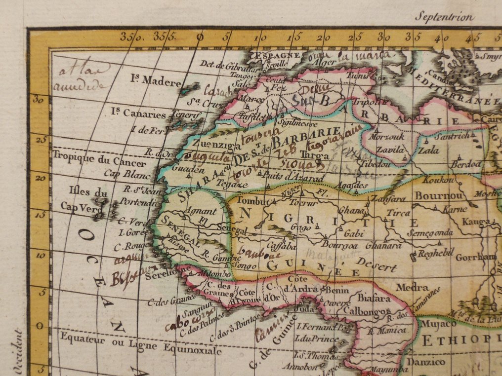 Αφρική - Μαδαγασκάρη; Jean Lattré - L'Afrique - 1781-1800 #2.1