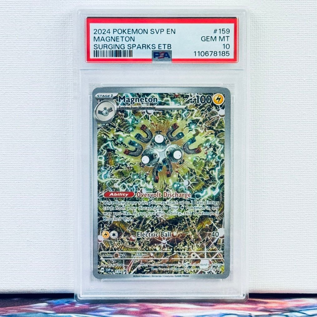 Pokémon Graded card - Magneton 159 - Pokémon - PSA 10 #1.0