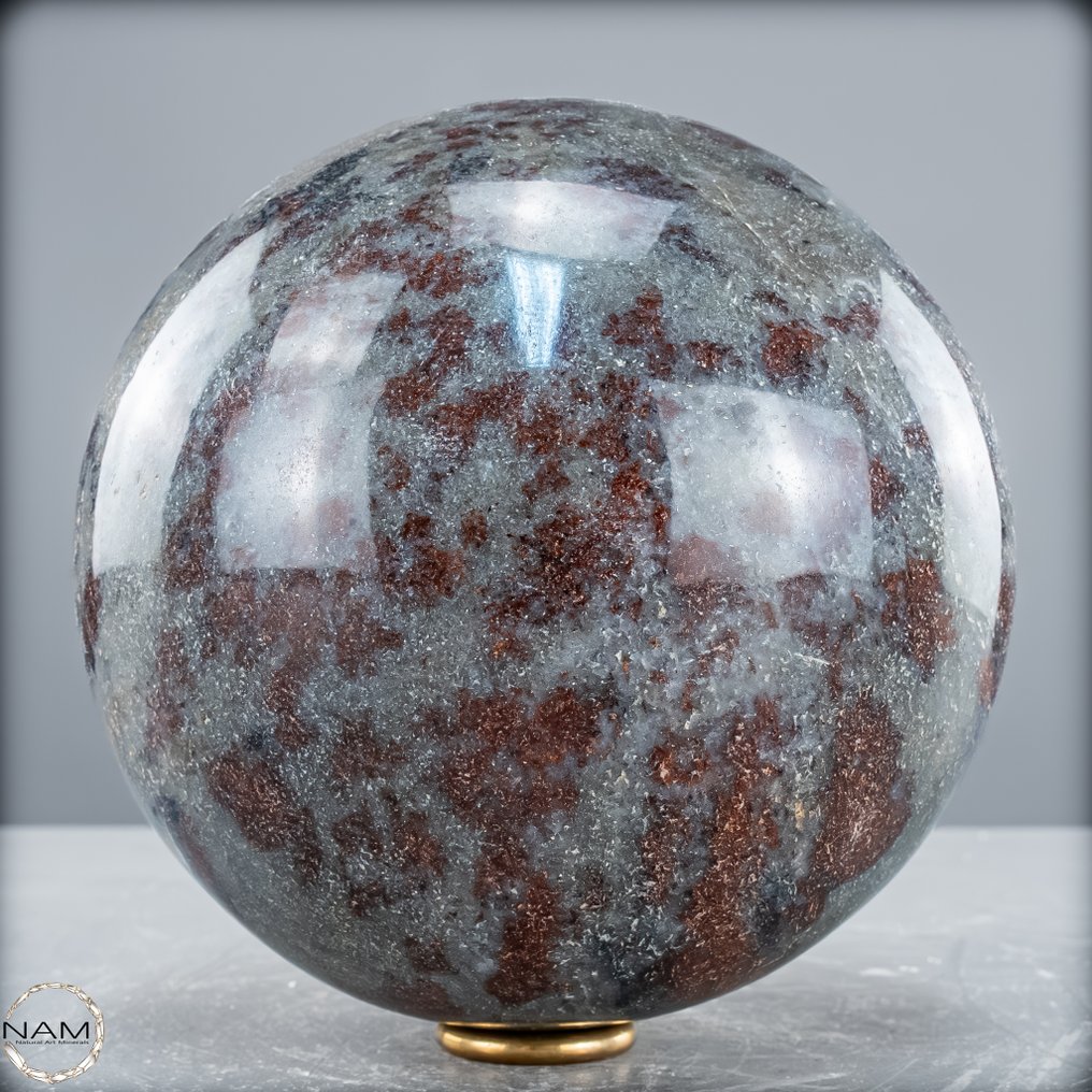 Aventurina Roja Natural Rara Sphere- 3054.26 g #1.0