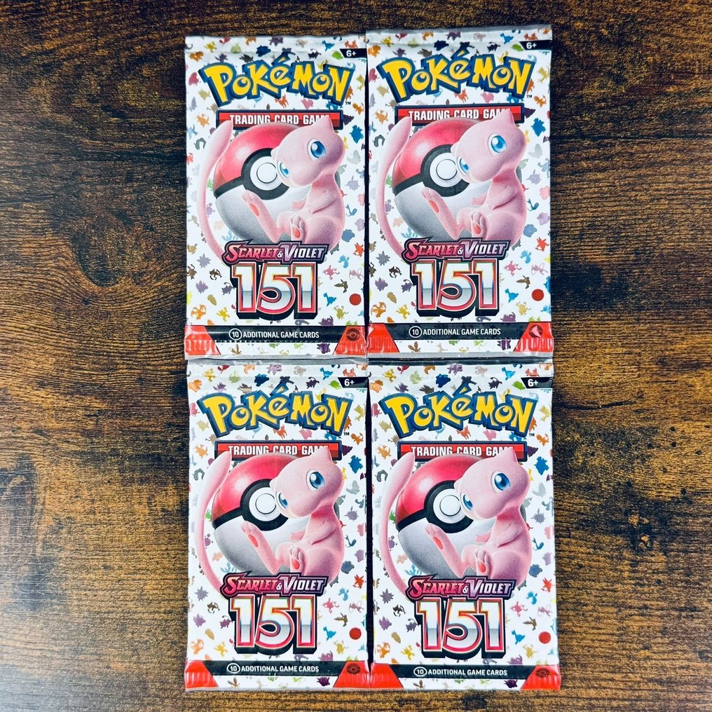 Pokémon Booster pack - 4x 151 English Booster Pack #1.0