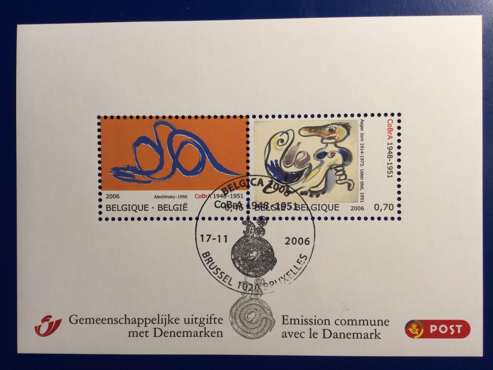 Belgia  - Belgijski CTO blokuje - cob #1.0