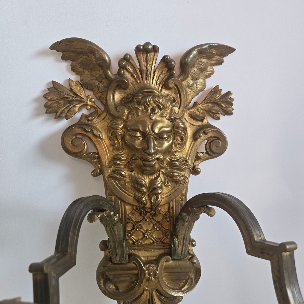 Aplică de perete - Bronz aurit #4.3