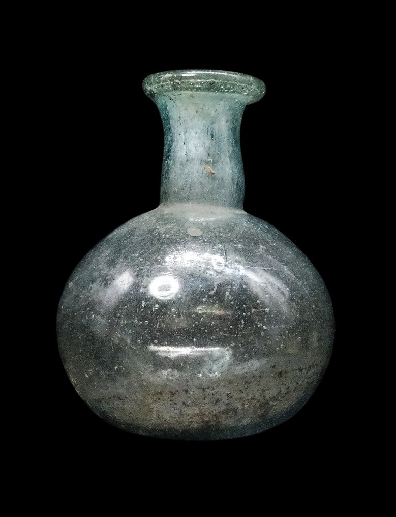 Romersk antikk - Romersk flakon med globulært legeme - 1. / 2. århundre e.Kr. #1.0