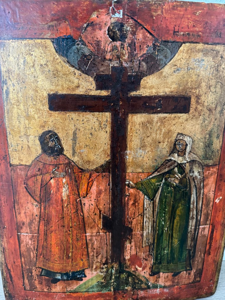 Ikon - Konstantin og Helena - Træ #4.3