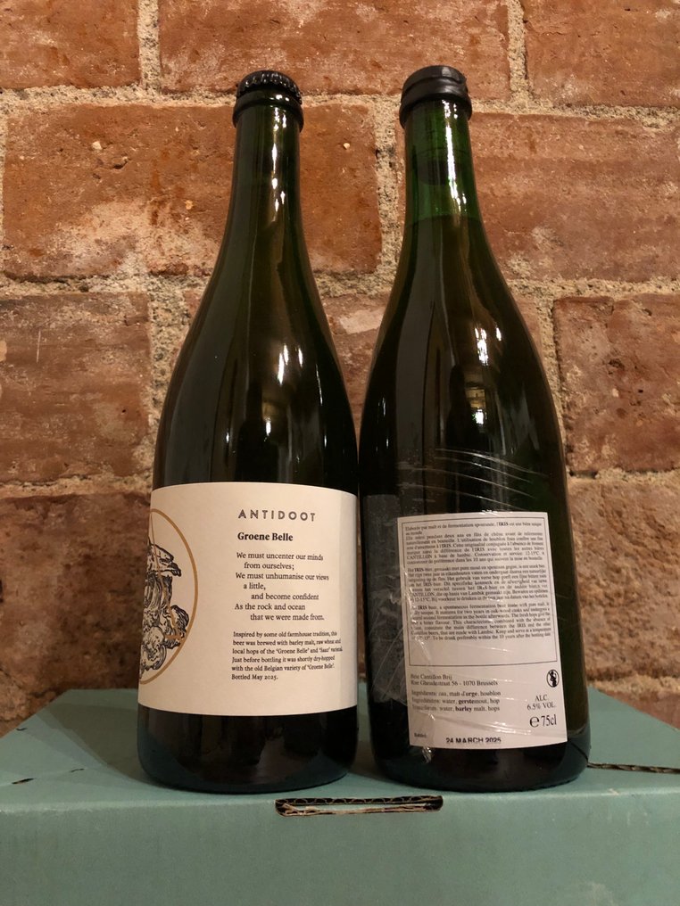 Antidoot & Cantillon - Groene Belle & Iris - 75cl -  2 bottiglie  #1.0