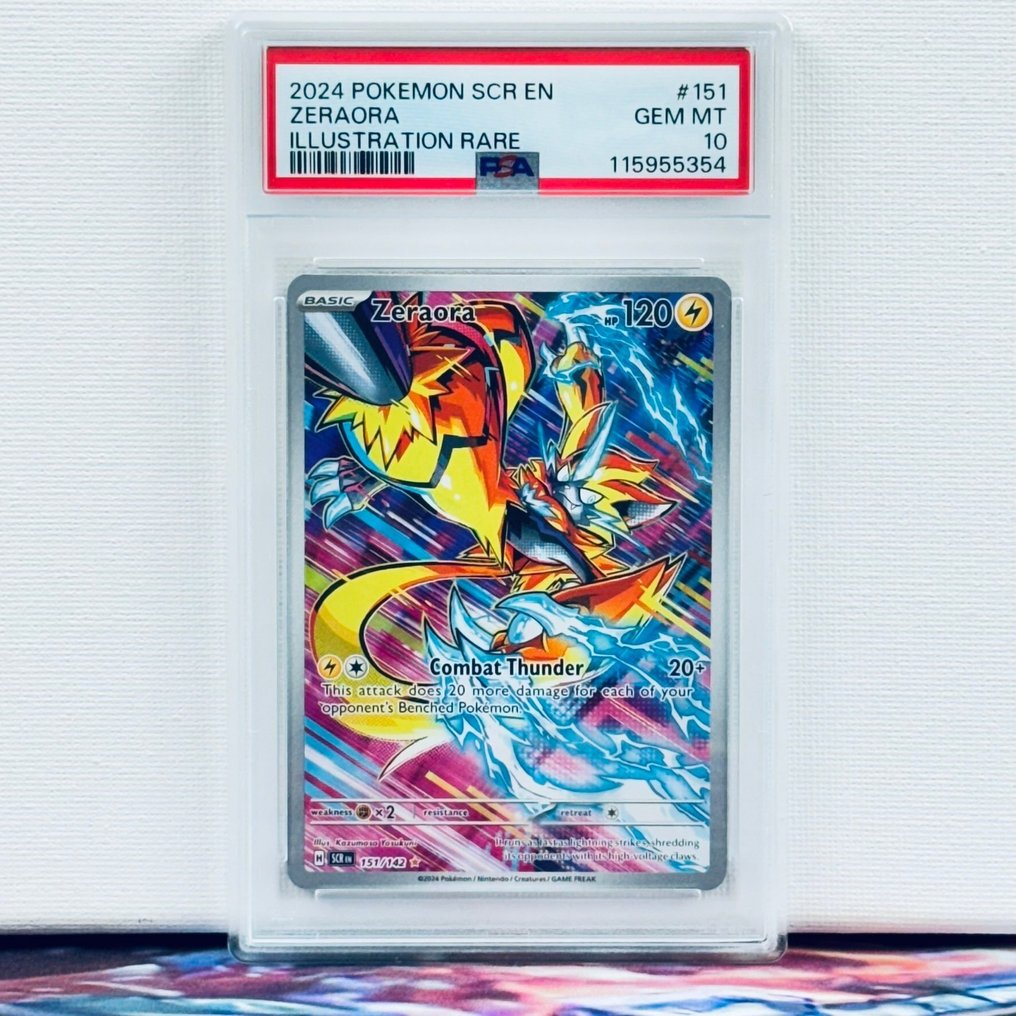 Pokémon Graded card - Zeraora 151 - Pokémon - PSA 10 #1.0