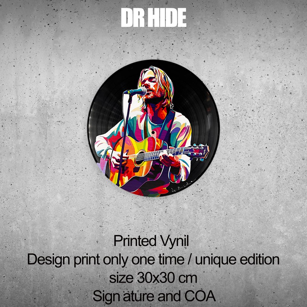 DR HIDE - Vinyl Record  "Kurt Spirit" #2.1