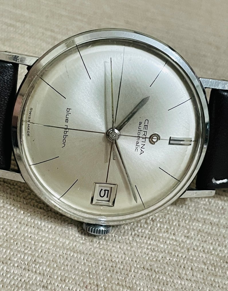 Certina - Blue Ribbon Automatic Cross Hair Dial 1970-1979 Men #2.1