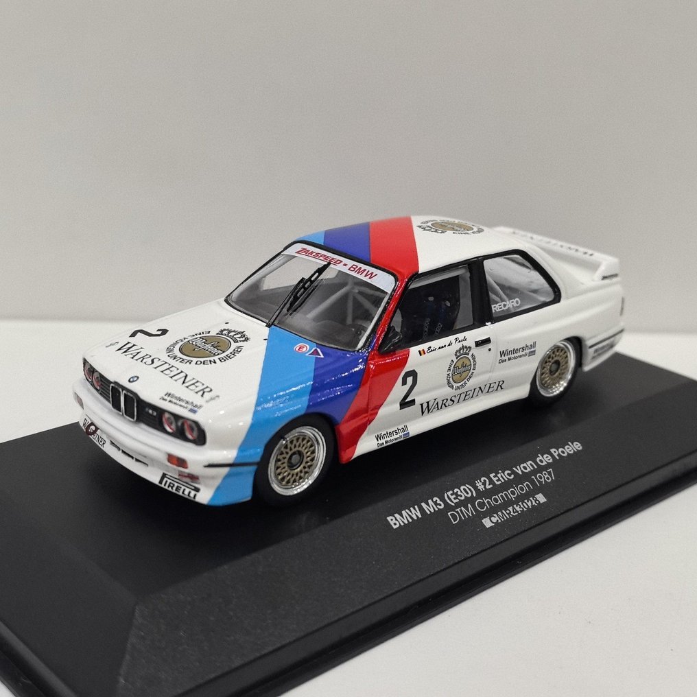 CMR 1:43 - Voiture miniature - BMW M3 (E30) #2 Eric van de Poele #1.0