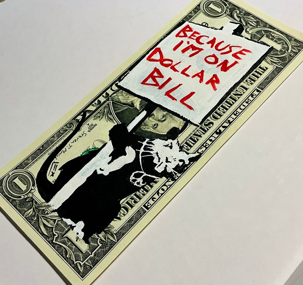Lex (1979) - Banksy Rat “Because I’m On Dollar Bill” #3.2