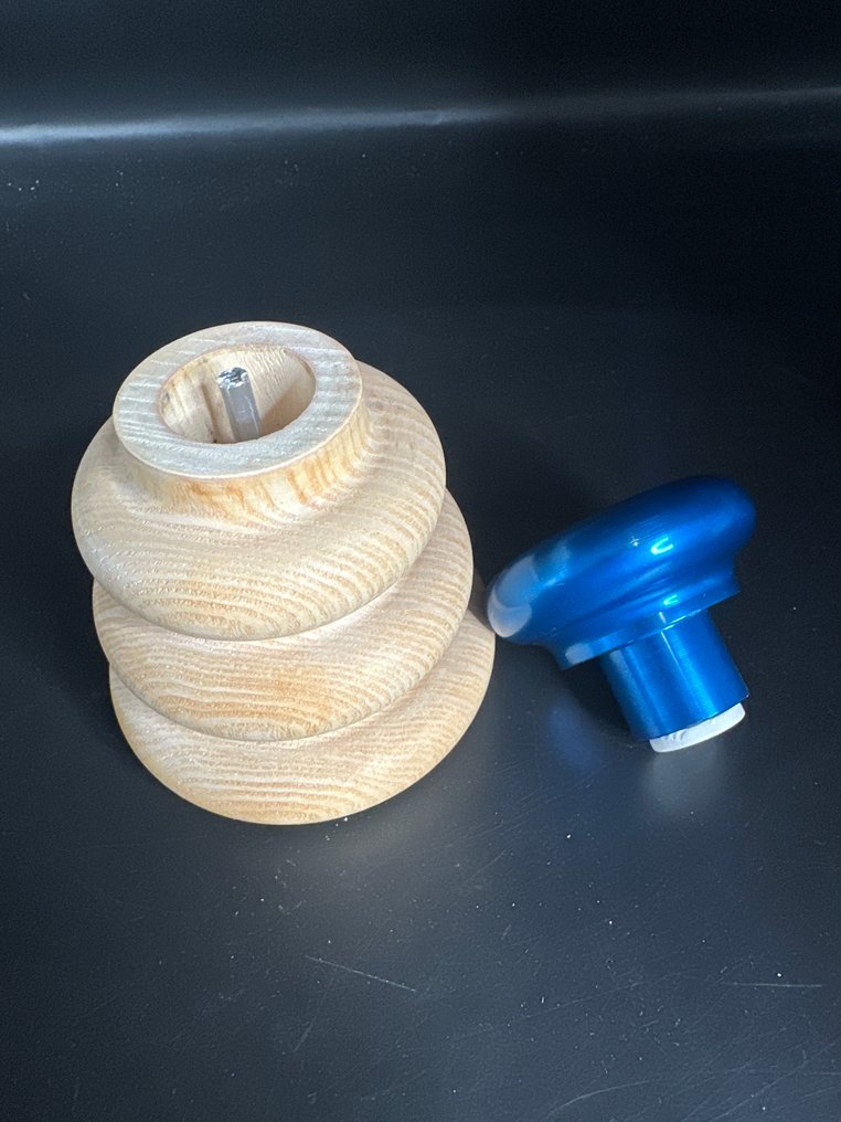 Moulin à poivrier et sel en bois et aluminium - Thomas Defour - Μύλος καφέ - CrushGrind - Ξύλο, Αλουμίνιο, Πλαστικό #3.2