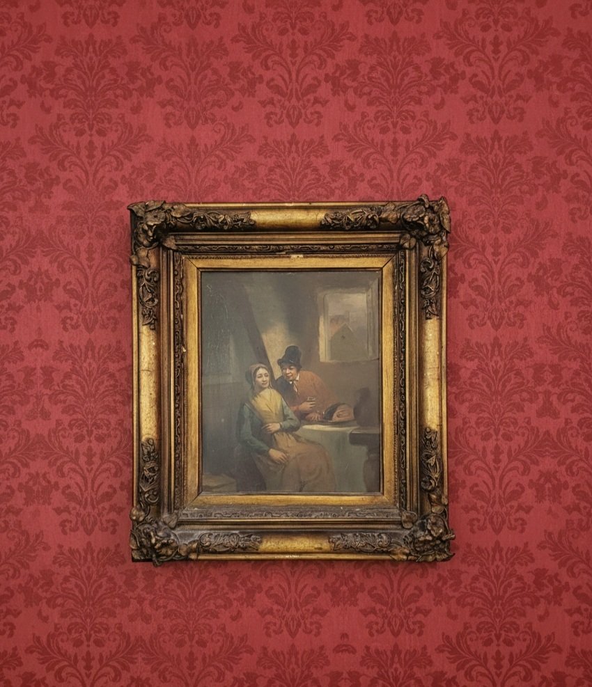 Belgische school (XIX) - Scena d'Interno - NO RESERVE #2.1