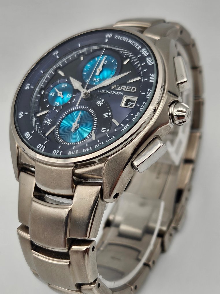 Wired - Chronograph - Ingen reservasjonspris - 460353 - Herre - 2000-2010  #3.2