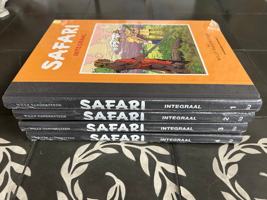 Safari 1 t/m 4 - Complete reeks HC Integraal - 4 Album/2025 #1.0