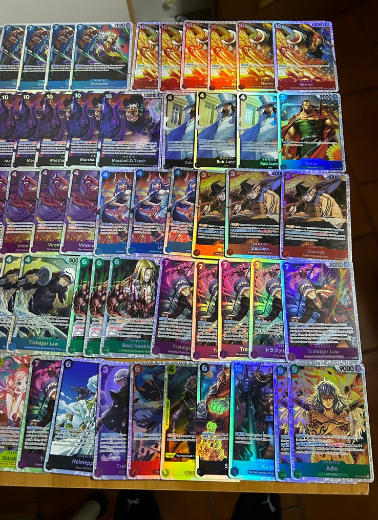 Bandai - 76 Massekort - One Piece Folie, Fuld kunst #2.1