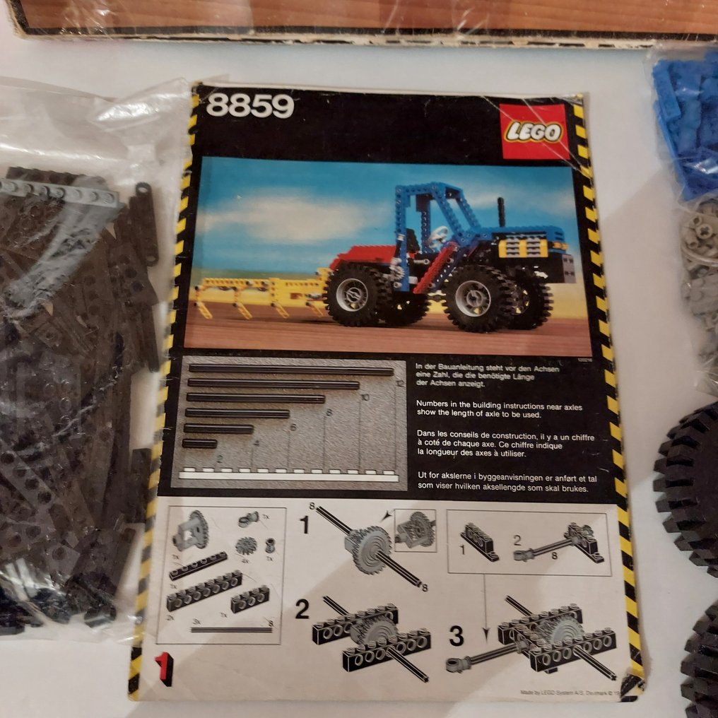 Lego Mattoncini - Lego 8859 tractor onderdelen #2.1