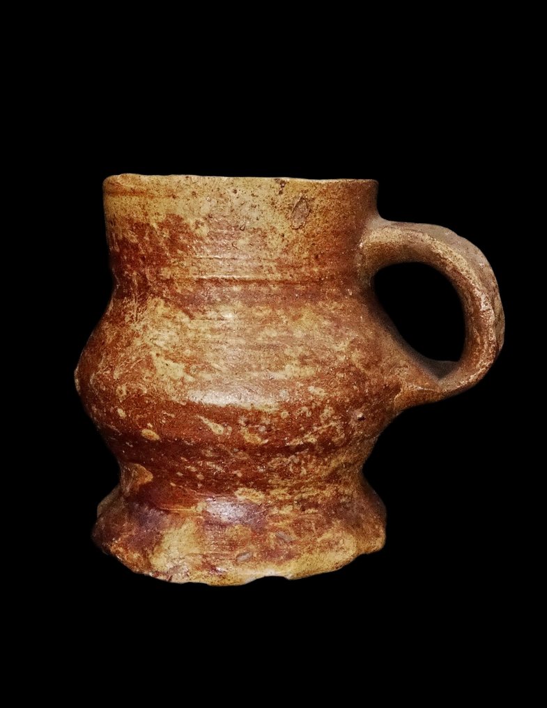 Medeltiden - Medeltida grés-chope - Raeren 1400-1500-talen. (Utan reservationspris) #1.0