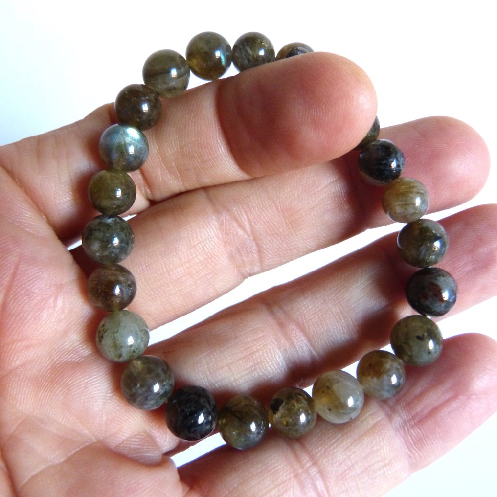 Wunderschöne Sammlung von Armbändern aus Lapislazuli, Labradorit, Quarz...- 217 g #4.3