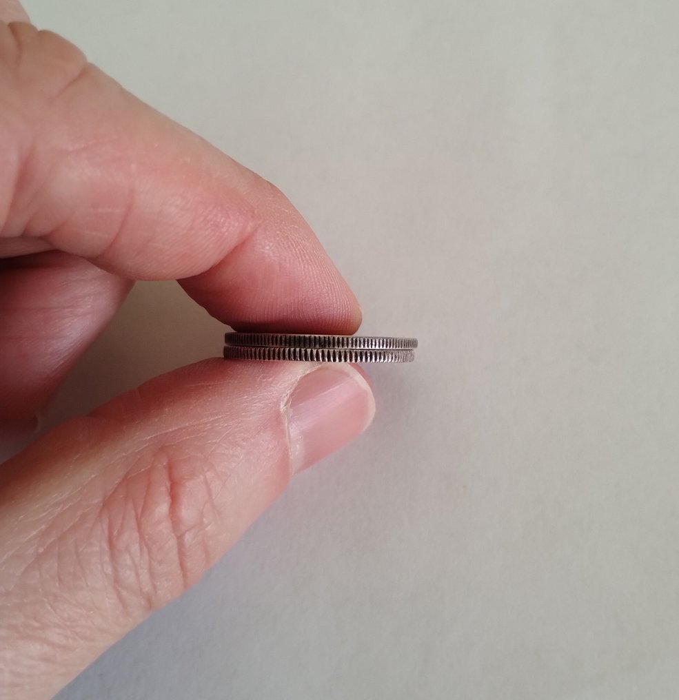 荷兰. 威廉二世. 1/2 Gulden 1846 (Vermoedelijk Replica)  (没有保留价) #4.3