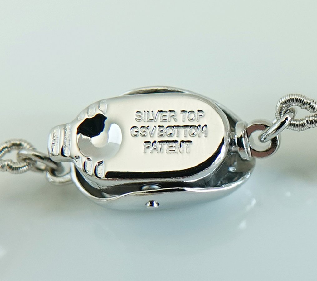 Ohne mindestpreis - Armband Silber Perle - Akoya-Perle, Barock 7 mm #4.3