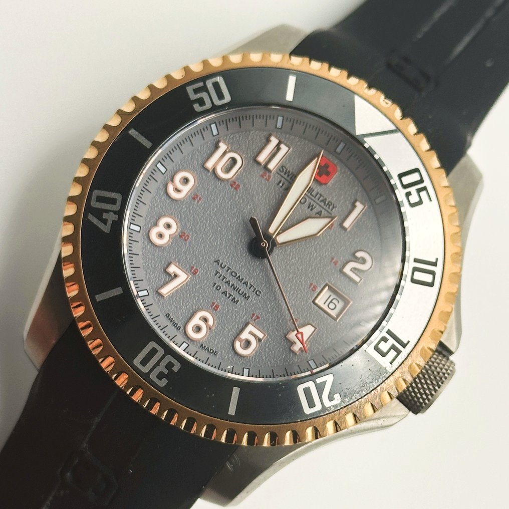 Swiss Military - Automatic Titanium - 没有保留价 - SM14795X - 男士 - 2010-2020年  #1.0