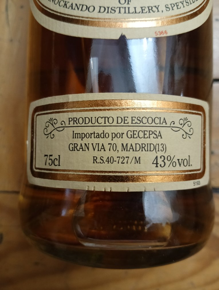 Knockando 1974  - b. 1986  - 75cl #2.1