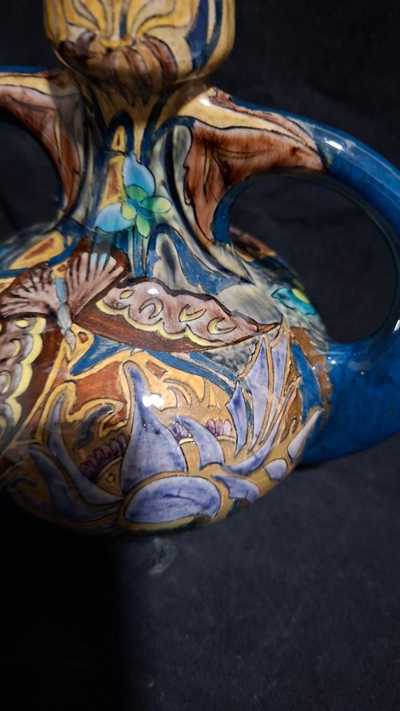 Haagsche Plateelfabriek Rozenburg - Vase -  Amphora  - Faïence #1.0