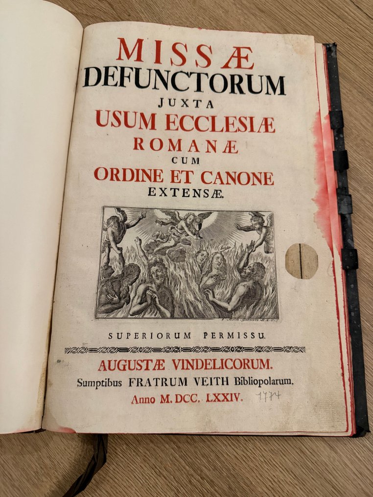 Gebrüder Veith  - Miss ae Defunctorum juxta Usum Ecclesiae Romanae - 1774 #1.0