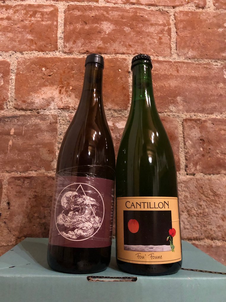 Antidoot & Cantillon - Woop woop 5y 'Still' & Fou'Foune - 75cl - 2 bouteilles #1.0