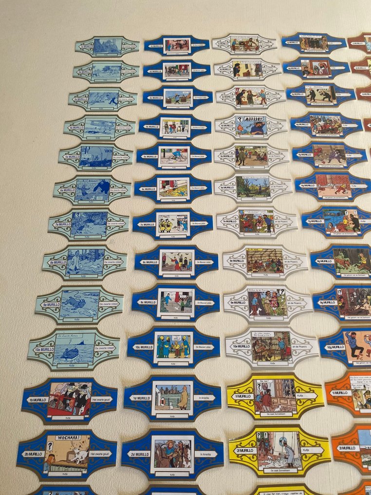 Tintin 190 δαχτυλίδια πούρων Tintin #2.1