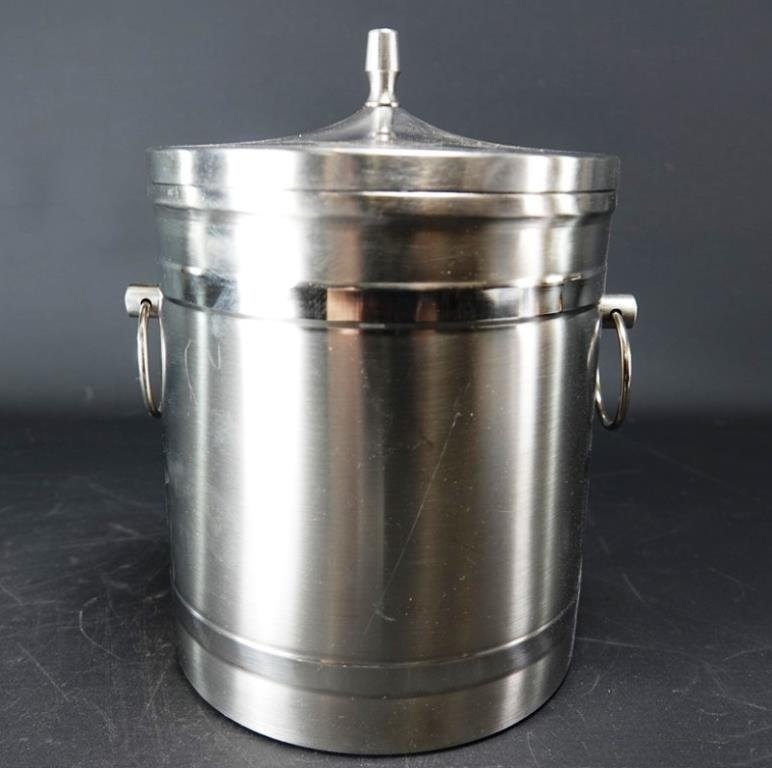 Roestvrij stalen 3-delige IJsblokjesemmer . - Ishink - Stål #1.0