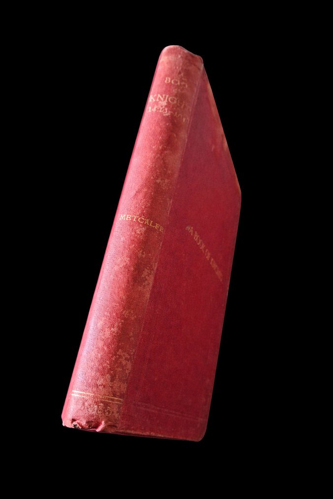 Walter C. Metcalfe - A Book of Knights - 1885 #1.0