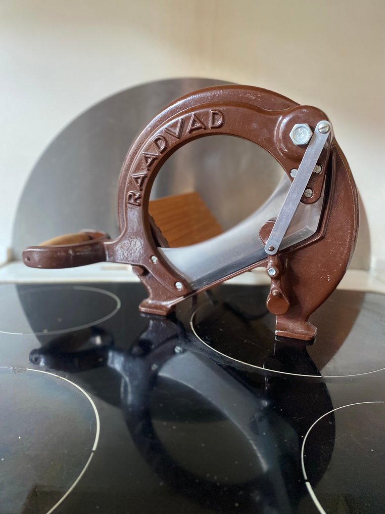 Raadvad - Ove Larsen - 面包切片机 -  294 - 不锈钢, 铸铁, 山毛榉 #1.0