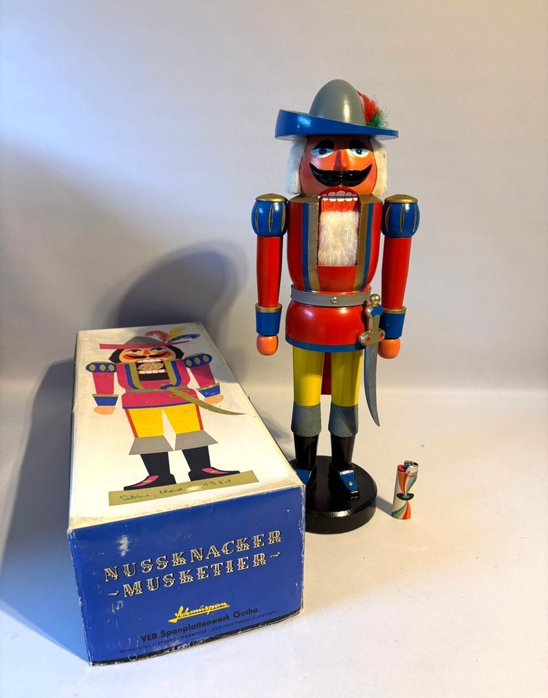 VEB Spanplattenwerk Gotha - Lohmüspan - Nutcracker - Musketeer - Wood - XXL nutcracker #3.2