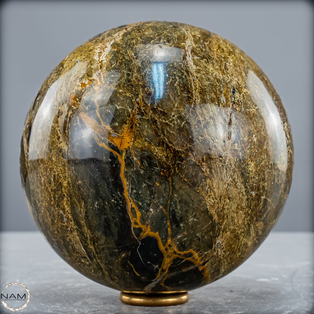 非常罕见的天然极好欧泊 Sphere，印尼- 1351.11 g #2.1