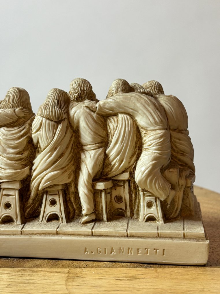 A. Giannetti - 小雕像 - Das Letzte Abendmahl - 21 cm - 樹脂 #3.2