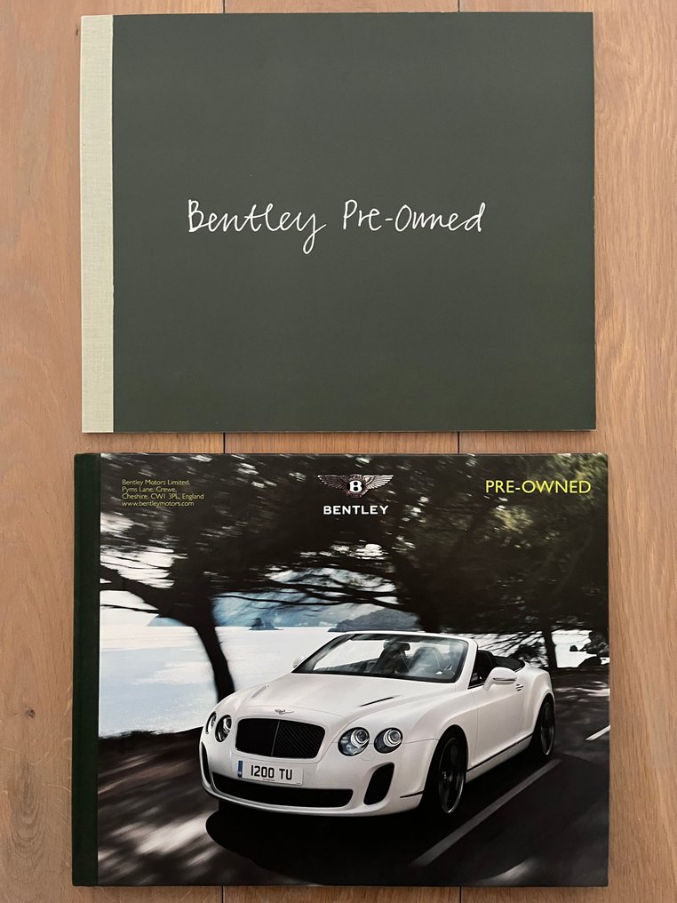 Brochure Bentley Pre-Owned 2011 & Bentley Pre-Owned 2012 - 小冊子 - 2011-2012 #1.0