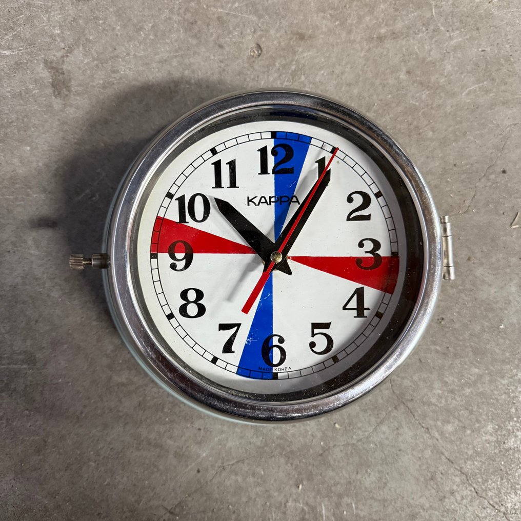 船鐘 - Kappa -   鋼, 玻璃 - 1980-1990 - Vintage Maritiem #1.0