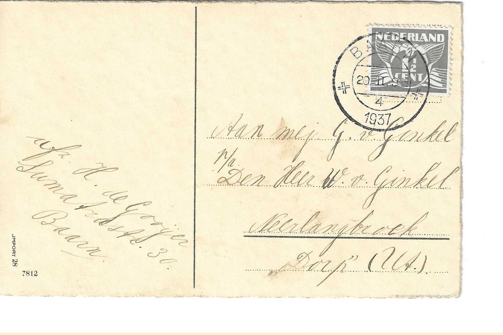 荷蘭 - 幻想 - 贺卡，儿童和成人用，老旧怀旧的卡片。 - 明信片 (107) - 1909-1958 #4.3